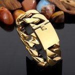 Gold Cuban Link Bracelet - 32mm Wide Electroplating Kit