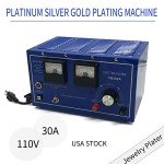 30A Gold Plating Machine for Jewelry Electroplating