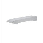 Polished Chrome Wall Mounted Tub Spout Kit
