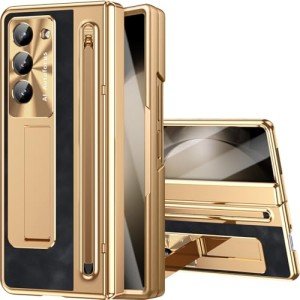Gold & Black Case for Galaxy Z Fold 5