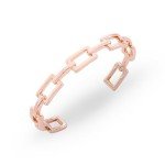 Adjustable Rose Gold Electroplating Cuff Bracelet