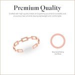 Adjustable Rose Gold Electroplating Cuff Bracelet