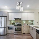 3-Light Chrome Semi Flush Mount Ceiling Light