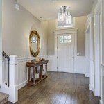 3-Light Chrome Semi Flush Mount Ceiling Light