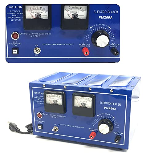 110V Electroplating Kit - Adjustable Voltage, Gold Plater