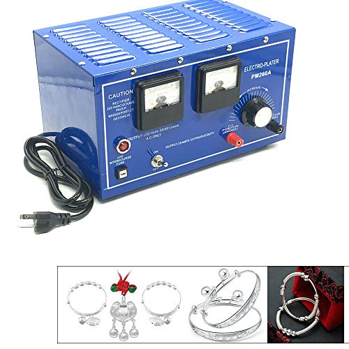 110V Electroplating Kit - Adjustable Voltage, Gold Plater