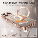 iPhone 16 Pro Case with 360° Stand - Desert Gold