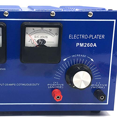 110V Electroplating Kit - Adjustable Voltage, Gold Plater