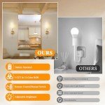 Rechargeable Wireless Wall Sconces - Set of Two