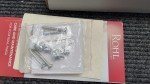 Rohl 18" Polished Chrome Towel Bar Kit