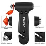 3-in-1 Car Emergency Escape Tool - Matte Black/Silver