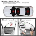 3-in-1 Car Emergency Escape Tool - Matte Black/Silver