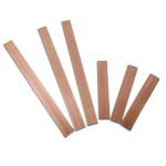 HWYEE 2-Pack 1/4" Pure Copper Flat Bars
