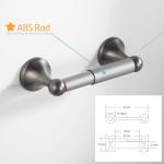 Grey Electroplating 4-Piece Bathroom Hardware Kit