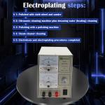 Gold/Silver Electroplating Jewelry Machine Kit