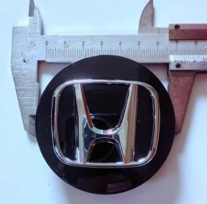 4 Black Electroplated Aluminum Wheel Rim Hub Caps