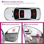 Yiader 3-in-1 Emergency Escape Tool - Pink/Gold
