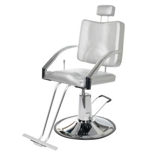Electroplated Adjustable Footrest for Salon Chairs