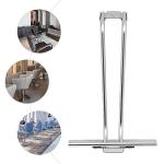 Electroplated Adjustable Footrest for Salon Chairs