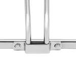 Electroplated Adjustable Footrest for Salon Chairs