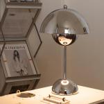 Cordless Vintage Style Mushroom Table Lamp