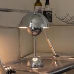 Cordless Vintage Style Mushroom Table Lamp