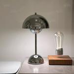 Cordless Vintage Style Mushroom Table Lamp