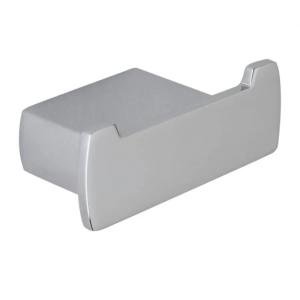 Polished Chrome Double Robe Hook - Modern Style