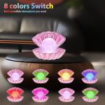 Shell Pearl Beach Night Light with RGB Colors