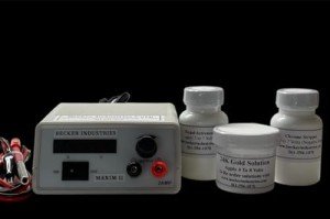Gold and Silver Electroplating Kit for Jewelry