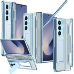 NINKI Clear Blue Electroplating Case for Galaxy Z Fold 7