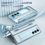 NINKI Clear Blue Electroplating Case for Galaxy Z Fold 7