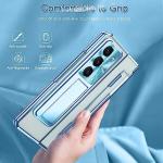 NINKI Clear Blue Electroplating Case for Galaxy Z Fold 7