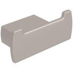 Satin Nickel Double Robe Hook - Modern Style