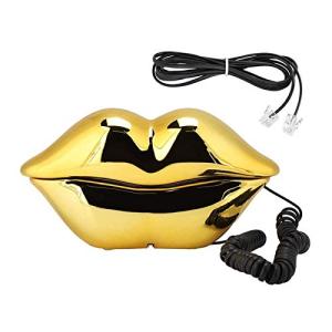Lip-Shaped Electroplating Telephone for Home Use