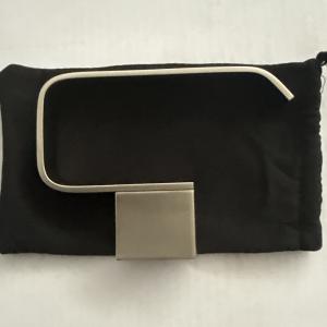 Satin Nickel Wall Mounted Toilet Paper Holder