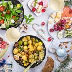 Gold Electroplating Dinnerware Set for 25 Guests