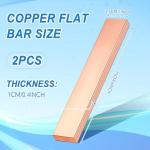 Tandefio Copper Flat Bar Set for Electroplating