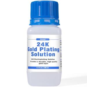 24K Gold Plating Solution for DIY Electroplating