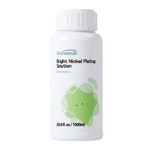Nickel Plating Solution, 1000ml, Electroplating Kit