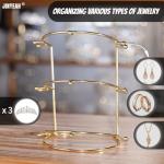 JINYEAH 3-Tier Crown Display Stand for Jewelry