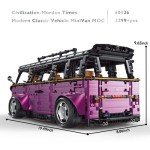 Electroplating Camper Van Building Kit (3299 Pieces)