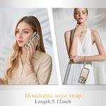 Gold Electroplating iPhone 16 Pro Max Wallet Case