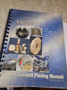 Caswell Miniature Electroplating Kit and Manual