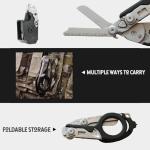 6-in-1 Foldable Emergency Trauma Shears in Black