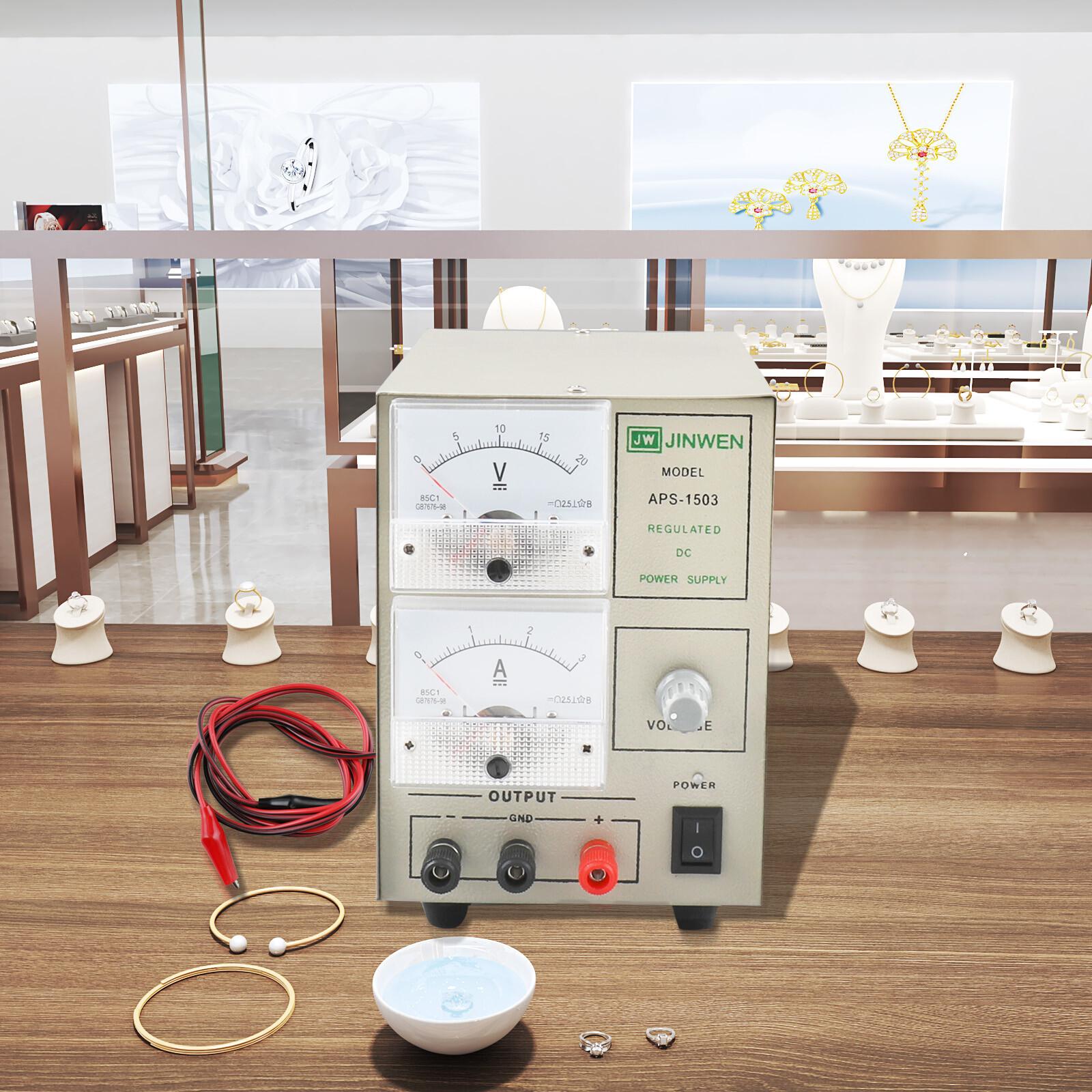 110V Jewelry Electroplating Machine Kit for Gold & Silver