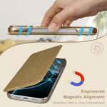 Glitter iPhone 16 Pro Max Case with Mirror