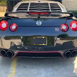 Custom Laser Etched License Plate Frame - Gold