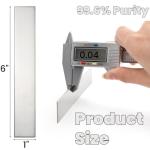 Tlence 8 Pack Pure Nickel Plating Strips