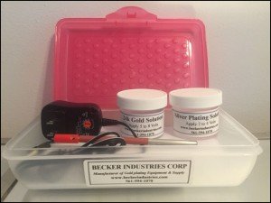 Gold and Silver Plating Kit for Jewelry